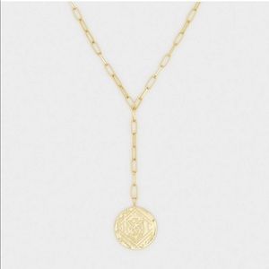 Gorjana - Ana Coin Lariat Necklace